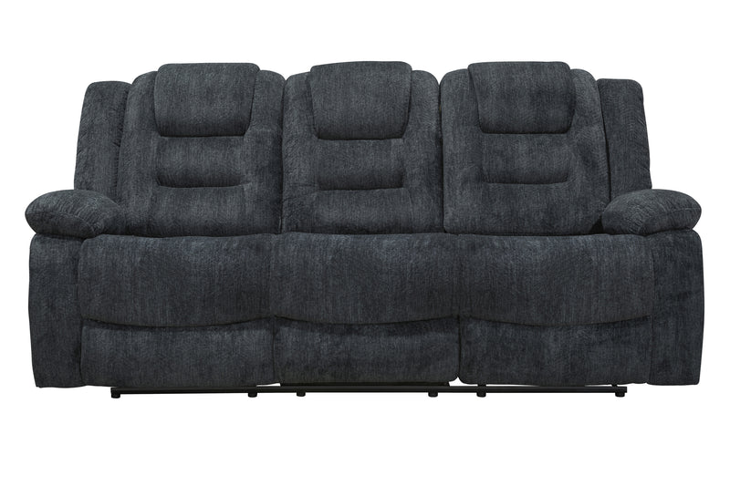 Parker Living Bolton - Misty Storm Manual Reclining Sofa and Two Recliners
