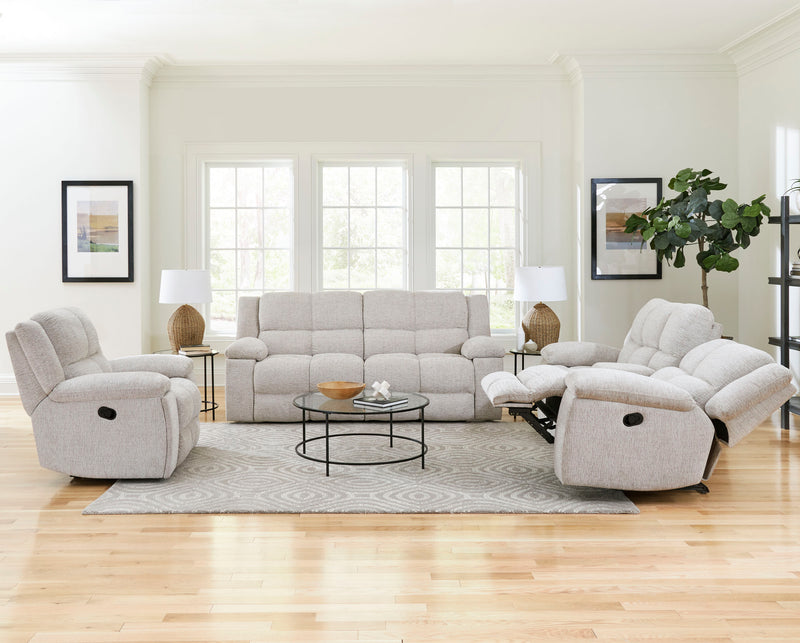 Parker Living Buster Manual Reclining Sofa Loveseat and Recliner
