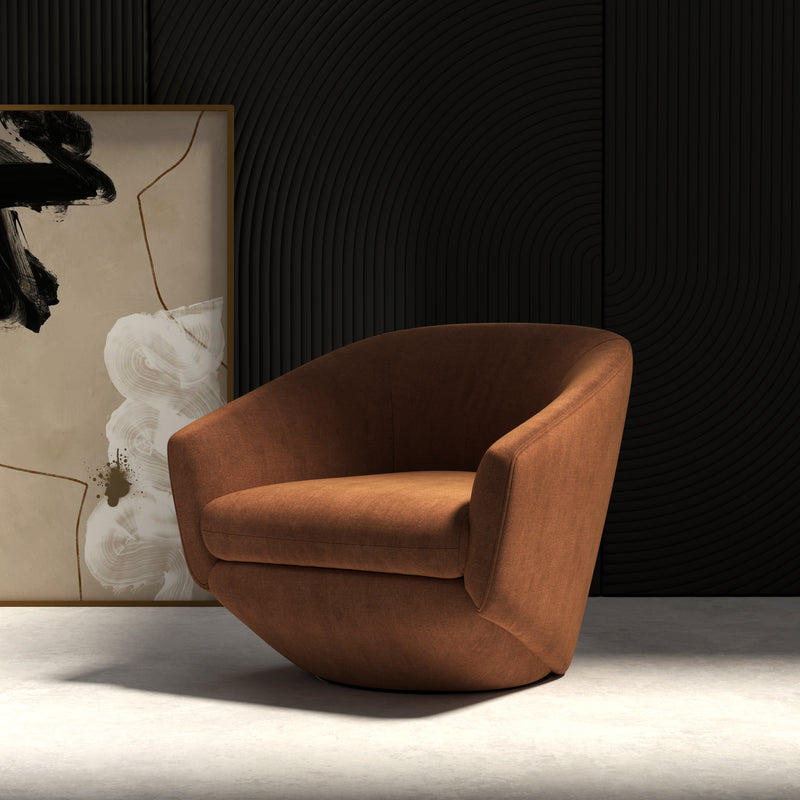 Parker Living The Twist - Elise Rust Swivel Chair Two Pack