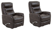 Parker Living Gemini Swivel Glider Recliner Two Pack