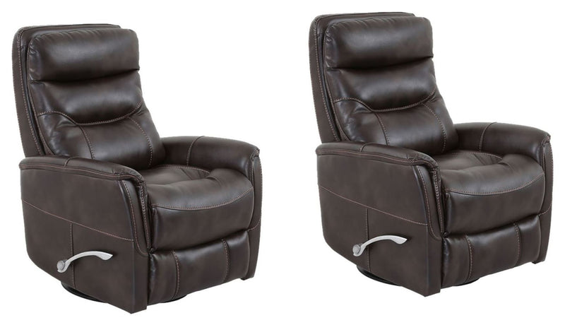 Parker Living Gemini Swivel Glider Recliner Two Pack