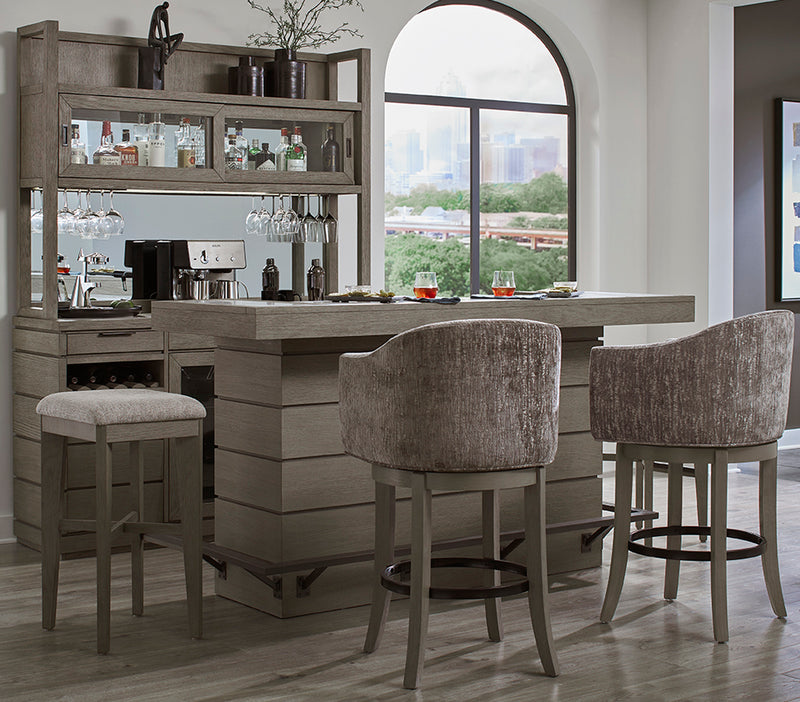 Parker House Pure Modern Dining Upholstered Swivel Barstool