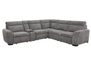 Parker Living Kline - Nightfall 6 Piece Power Sliding Sectional with Extension Footrests