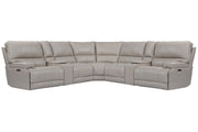 Parker Living Whitman - Powered By Freemotion 7 Piece Modular Power Reclining Sectional with Power Adjustable Headrests