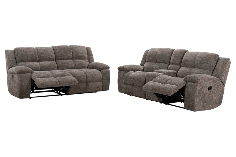 Parker Living Buster Manual Reclining Sofa and Loveseat