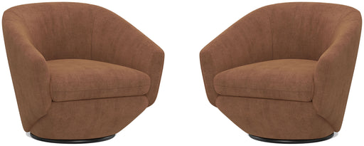 Parker Living The Twist - Elise Rust Swivel Chair Two Pack