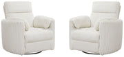 Parker Living Radius Power Swivel Glider Recliner Two Pack