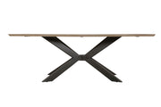 Parker House Crossings - Monaco Dining 84 Inch Rectangular Dining Table with 4 Upholstered Chairs