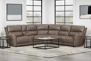 Parker Living Hancock 6 Piece Zero Gravity Power Reclining Sectional with Power Adjustable Headrests
