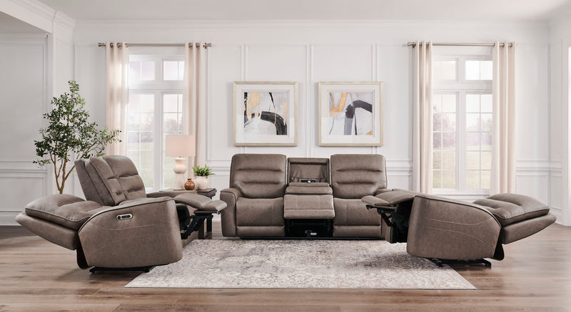 Parker Living Lawson - Sydney Brunette Zero Gravity Power Recliner Two Pack