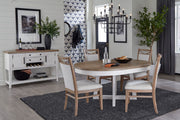 Parker House Americana Modern Dining 48 Inch Round Extendable Dining Table