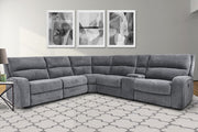 Parker Living Polaris 6 Piece Modular Power Reclining Sectional with Power Adjustable Headrests