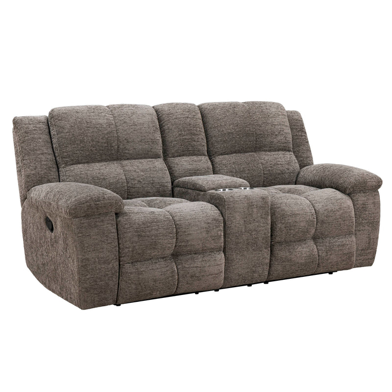 Parker Living Buster Manual Reclining Console Loveseat