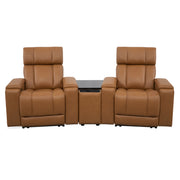 Parker Living Phoenix Zero Gravity Power 2 Seat Home Theater Seating with Wedge and Immersive Audio